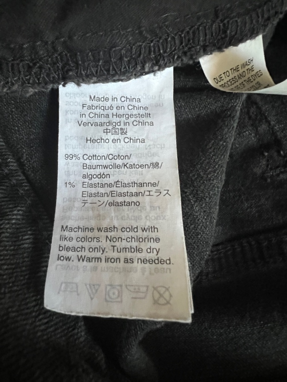 Madewell High Rise Denim Black Shorts Size 27 - Picture 8 of 12